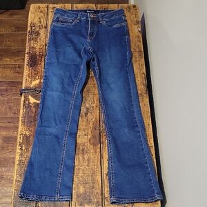 Classic Blue Boot Cut Jeans for Women